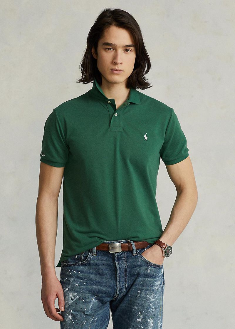 Poleras Polo Polo Ralph Lauren Hombre The Earth Chile Verde ROPWI-5426